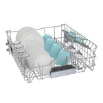 Bosch Black Stainless Steel 24" Smart Dishwasher with Home Connect, Third Rack - SHX78CM4N