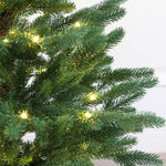 Kiruna 3 Ft Potted Balsam Fir Tabletop Christmas Tree - Warm White