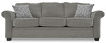 Duffield Sofa and Loveseat Set - Sutton Charcoal