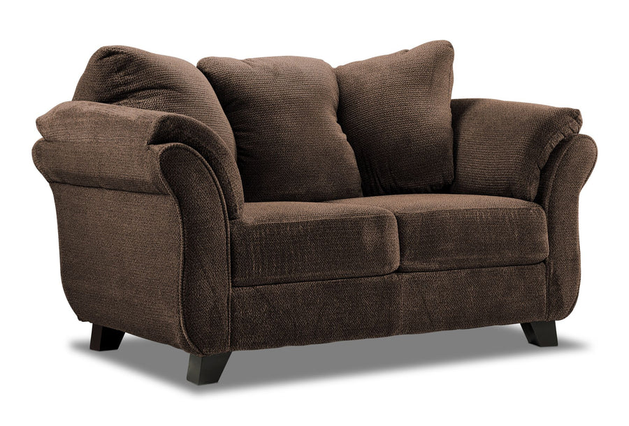 Avery Loveseat - Chocolate