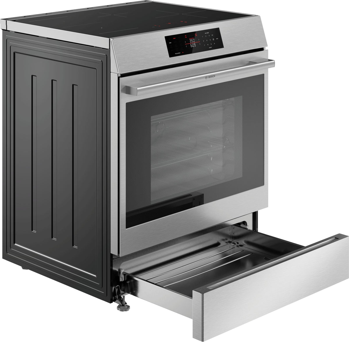 Bosch 30" Stainless Steel 500 Series Induction Freestanding Range (5.8 Cu. Ft.) - HIF5050MC