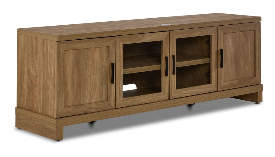 Brayden 65" TV Stand - Oak