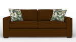 Celeste Queen Sofa Bed with Innerspring Mattress - Lido Gold