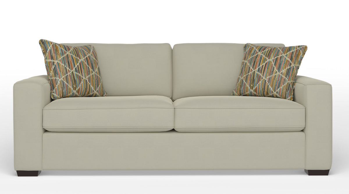 Celeste Queen Sofa Bed with Innerspring Mattress - Lido Ivory