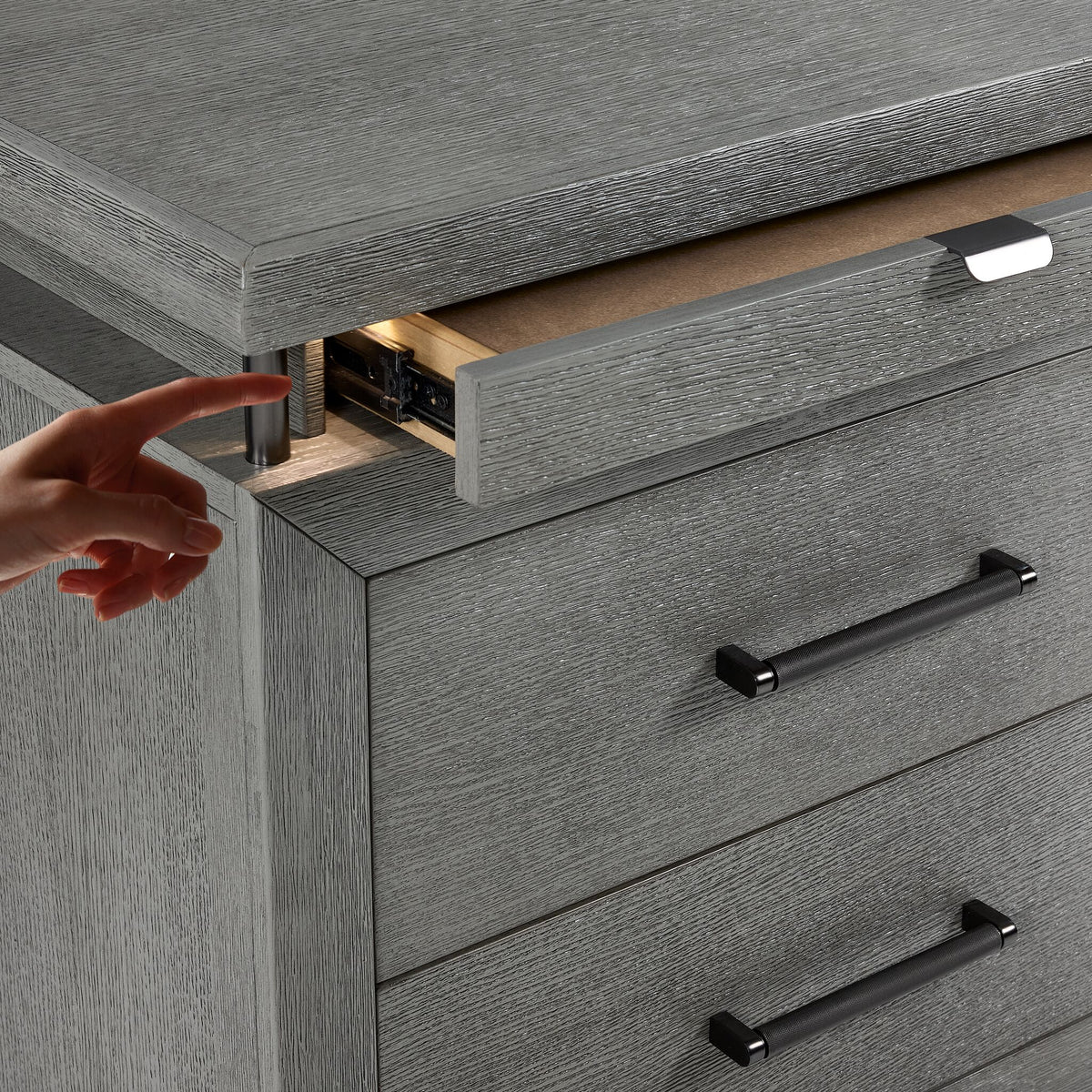 Chelsea Night Table - Grey
