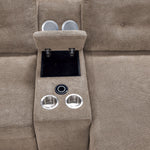 Feeling Connected - Connex 3-Piece Modular Chair with Storage Console - Beige