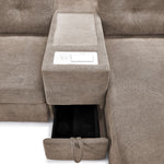 Feeling Connected - Connex 5-Piece Modular Sectional with Consoles - Beige