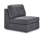Feeling Connected - Connex 6-Piece Modular Sectional with Drawer Console - Light Grey