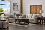 Duffield Sofa and Chair and a Half Set - Sutton Light Beige