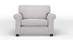 Duffield Chair and a half - Smoke Light Grey