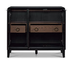 In Harmony - Elure Glass Door Server - Peppercorn