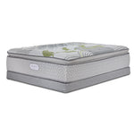 Beautyrest Max+ Essence Euro Top Luxury Firm Queen Mattress and Low Profile Boxspring Set