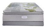 Beautyrest Max+ Essence Euro Top Luxury Firm Twin Mattress and Low Profile Boxspring Set