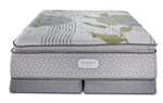 Beautyrest Max+ Valley Pillow Top Medium King Mattress and Low Profile Split Boxspring Set
