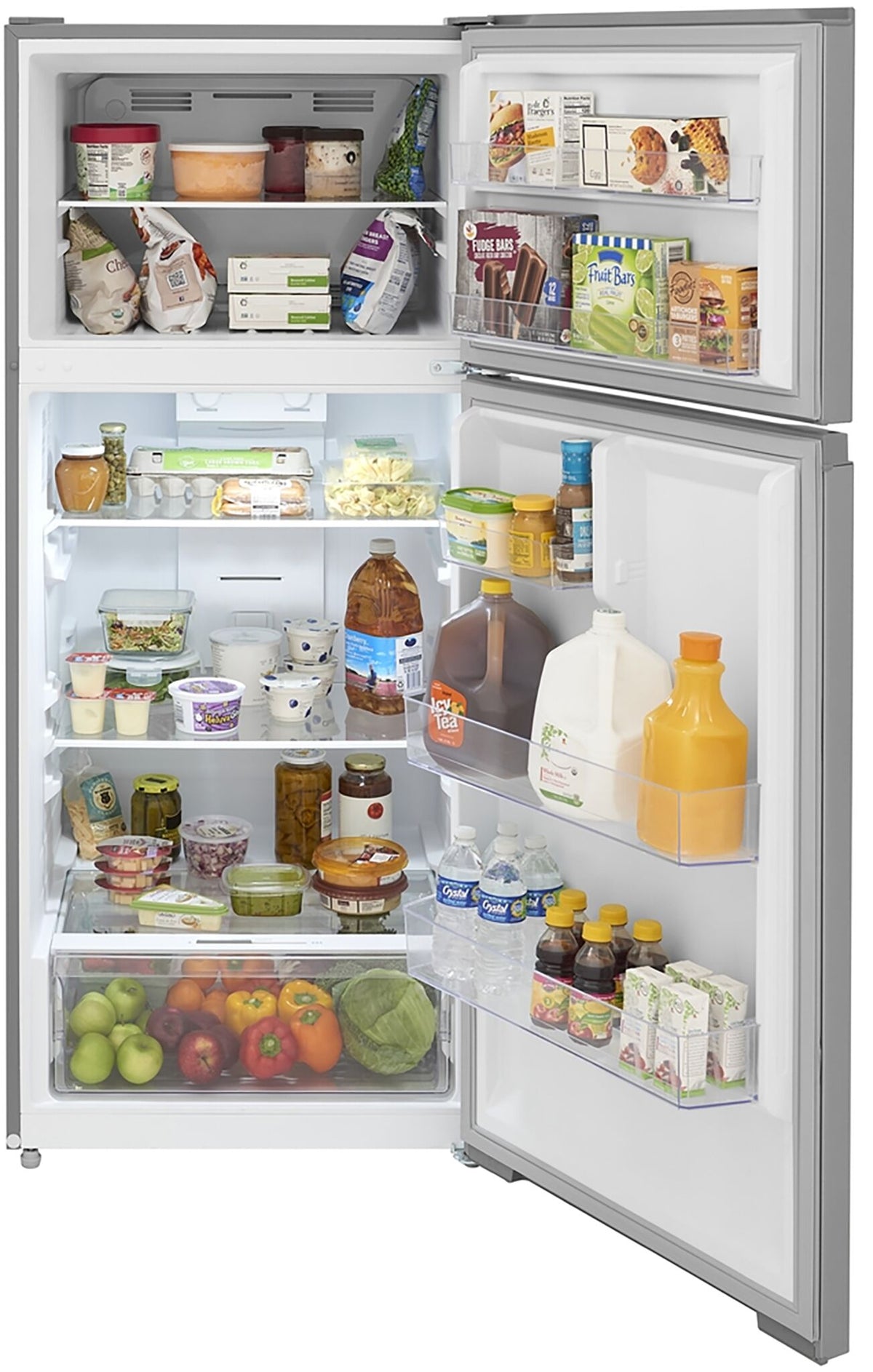 Frigidaire 27.75" 16.03 Cu. Ft. Stainless Steel Top-Freezer Refrigerator - FRTE1622AS