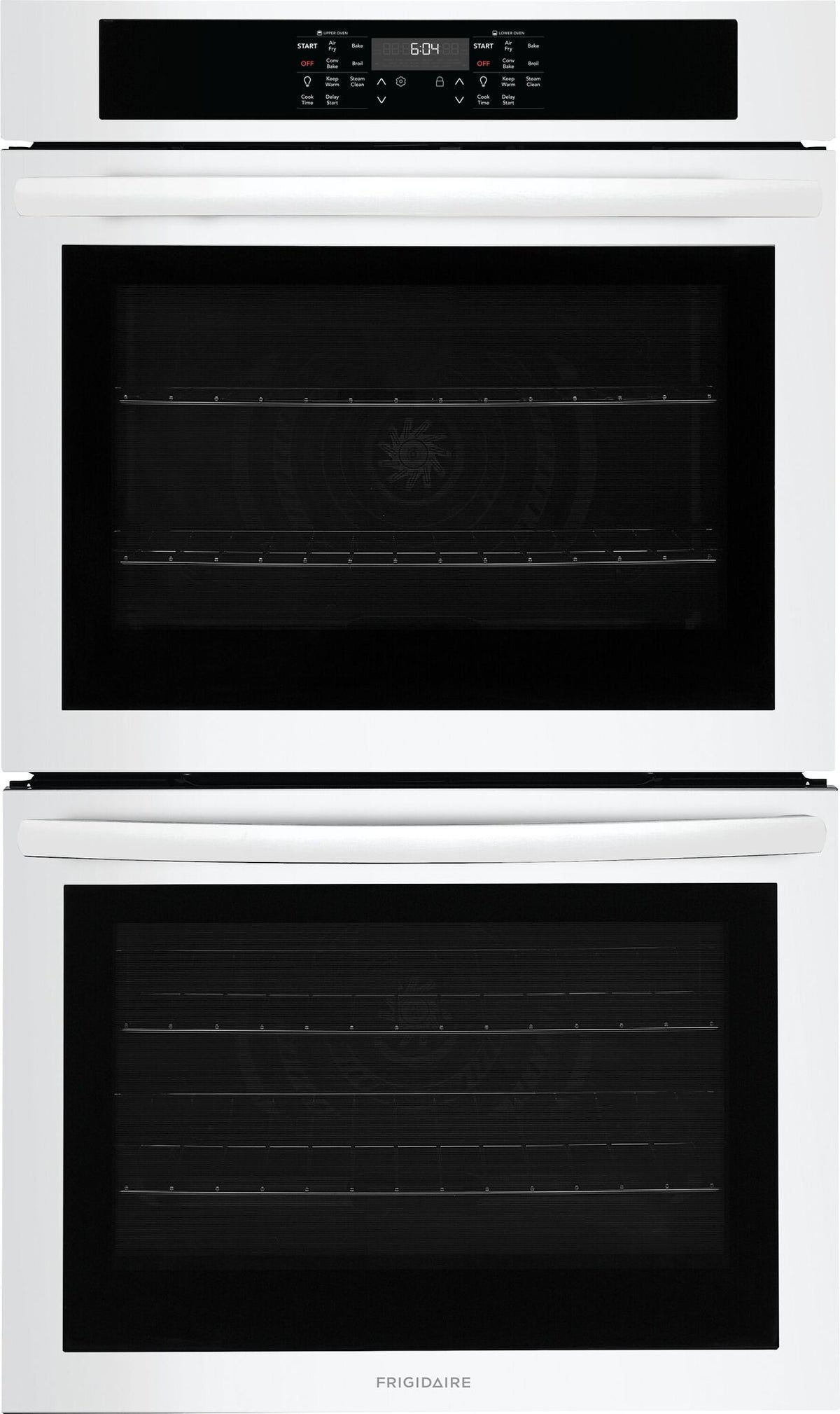 Frigidaire White 30" Double Wall Oven (10.6 Cu. Ft.) - FCWD3030AW