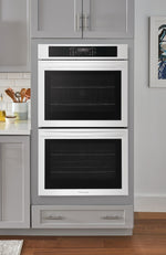 Frigidaire White 30" Double Wall Oven (10.6 Cu. Ft.) - FCWD3030AW