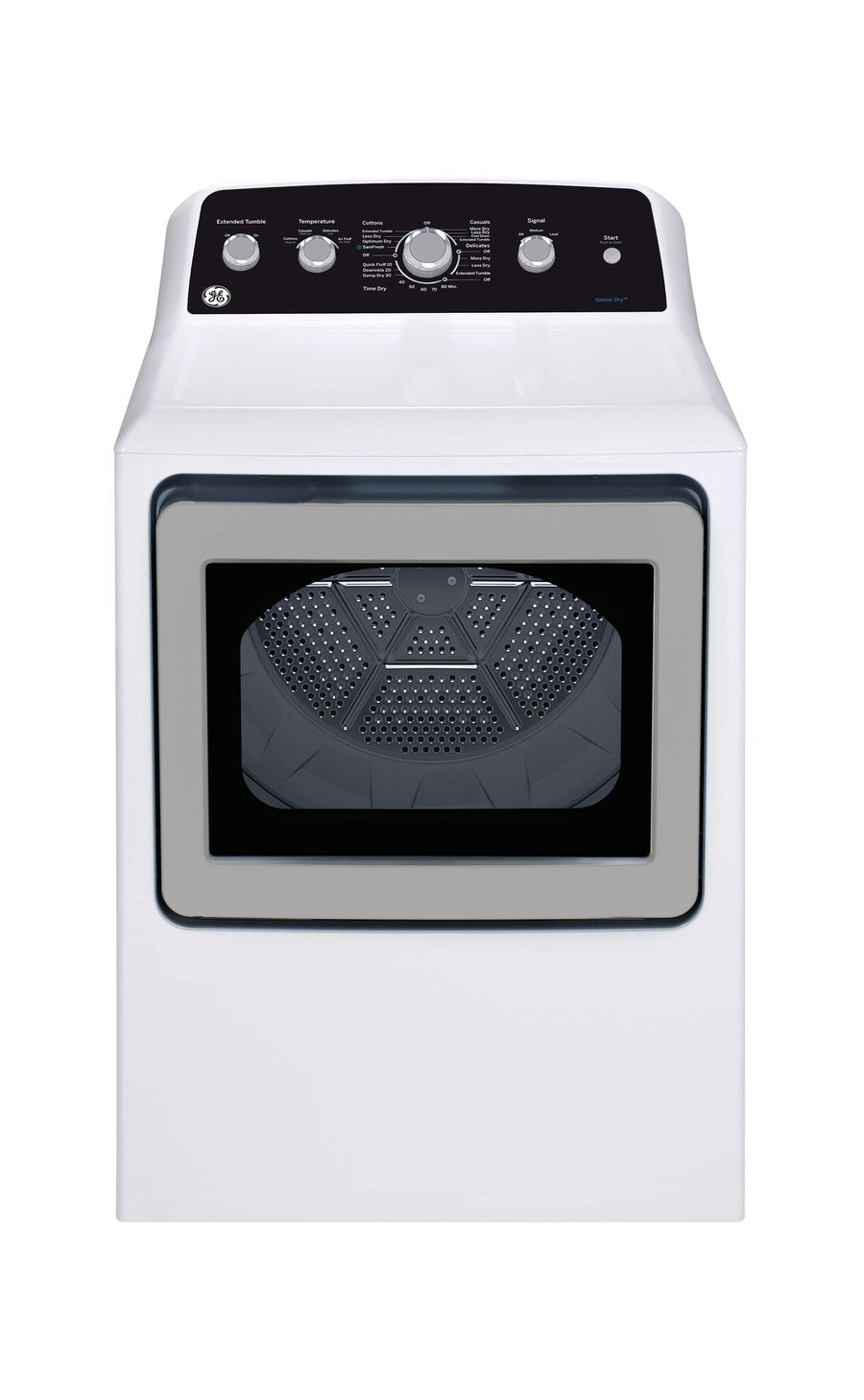GE White Electric Dryer with SaniFresh Cycle (7.2 cu.ft.) - GTD49EBMRWS