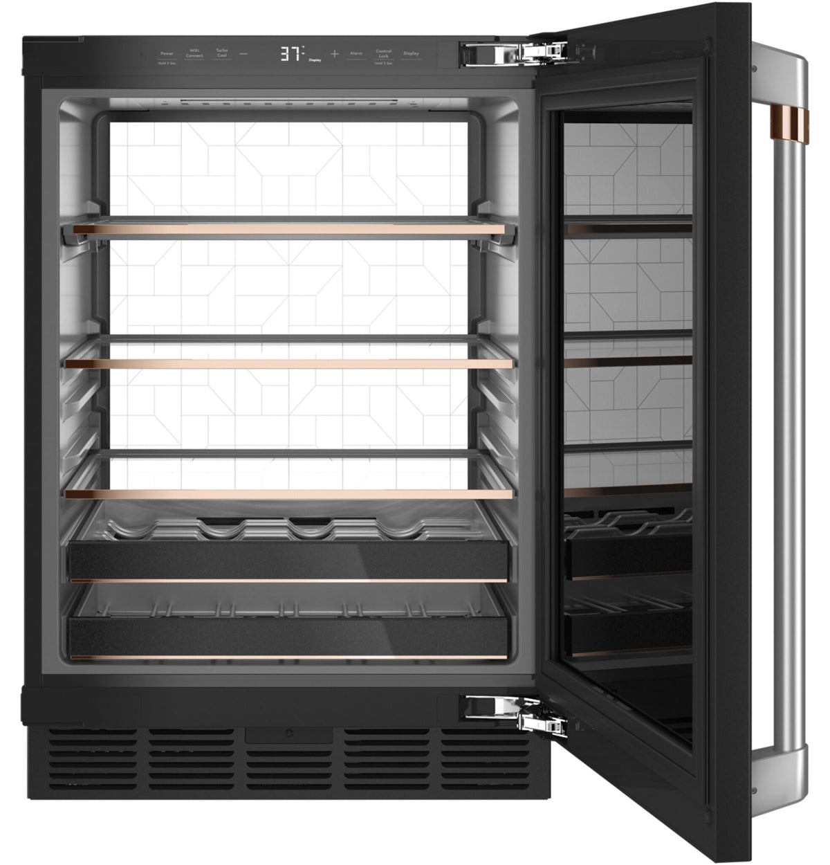 Café Matte Black Beverage Centre (5.1 cu.ft) - CCP06BP3PD1