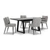 In Full Bloom - Gemini 5- Piece Extendable Dining Set - Grey