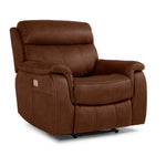 Haven Dual Power Reclining Chair - Mocha