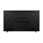Back view of the 75" QD6SF with textured housing, mounting area and stand legs
