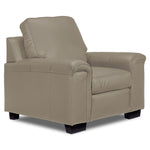 Icon Leather Chair - Cloud Grey