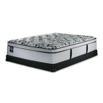 Sealy Posturepedic® Palatial Crest® Kamden II Firm Eurotop Queen Mattress and Low Profile Boxspring Set
