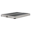 Kingsdown White Boucle King Split Low Profile Boxspring Set