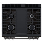 LG Smudge Resistant Black Stainless Steel Smart Gas Slide-In Range with Air Fry (6.3 Cu.Ft) - LSGL6335Z