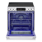 LG Smudge Resistant Stainless Steel Slide-In Induction Range with Air Sous Vide and Air Fry (6.3 Cu.Ft) - LSIL6336XE