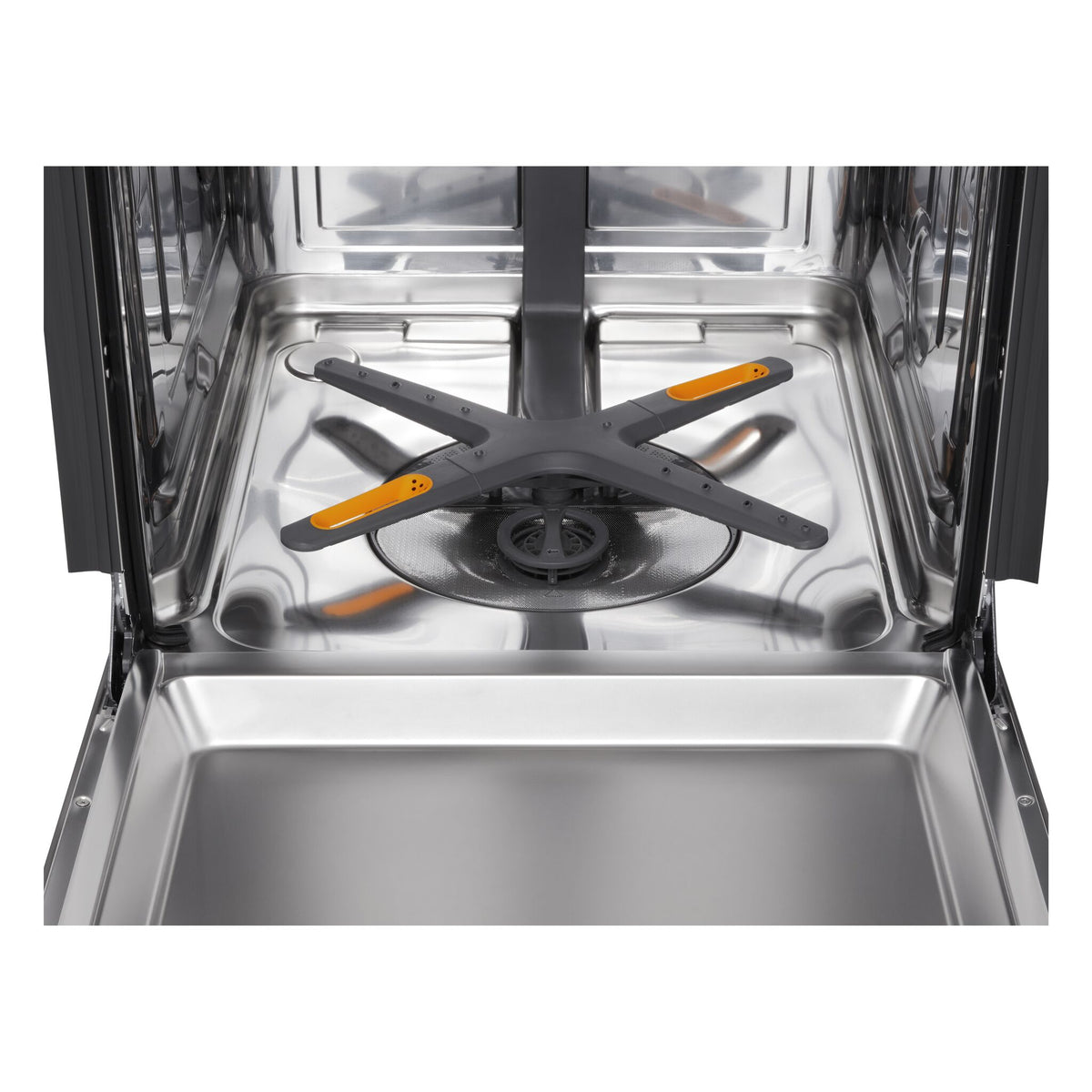 LG Smudge Resistant Black Stainless Steel 46dB Top Control Dishwasher with FlushFit™ Design, QuadWash® Pro and AutoVentDry™ - LDNPQ555D