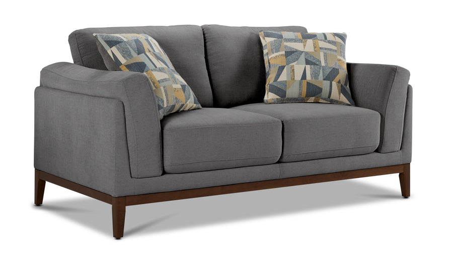 Madrid Loveseat - Grey