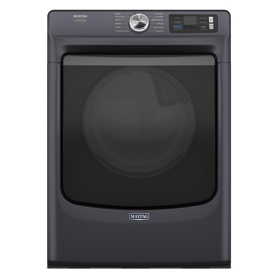 Maytag Midnight Steel Gas Dryer with Pet Pro (7.4 Cu.Ft.) - MGD7020RF