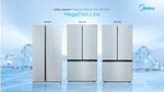 Midea 36" 26.5 Cu. Ft. Stainless Steel Counter-Depth French Door Refrigerator with Internal Water Dispenser - MRF27I6BST--