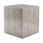 In Full Bloom - Monaco 20" End Table - Grey
