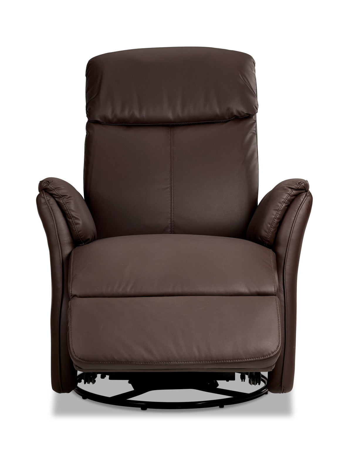Morgan Swivel Glider Recliner - Dark Brown