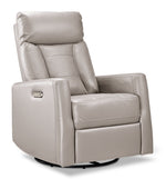 Mustang Swivel Glider Power Recliner - Taupe