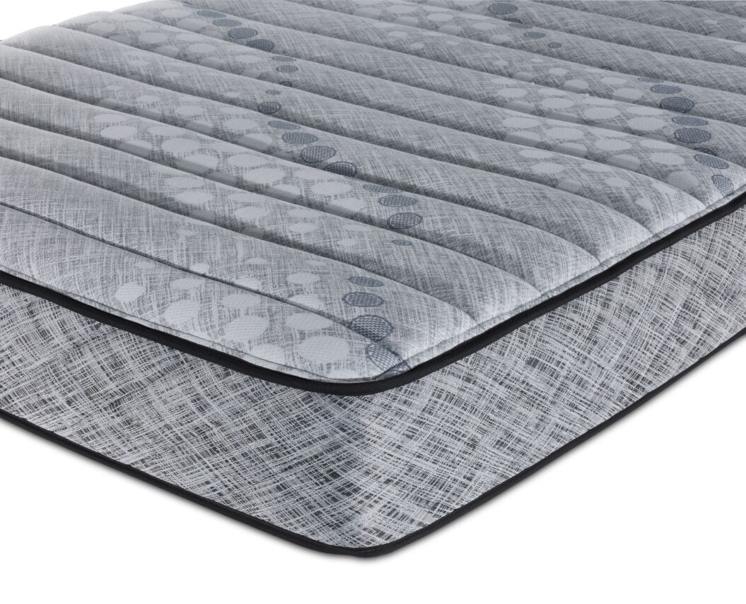 Sealy® Essentials Mya Plush King Mattress and Split Boxspring Set