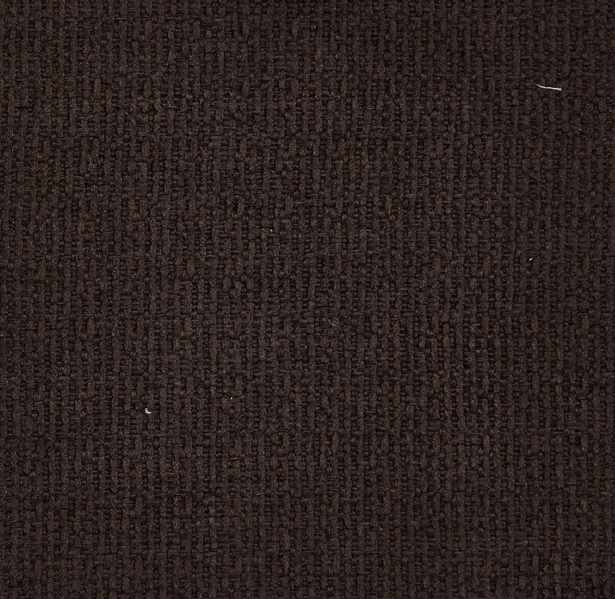 Close-up of the Nichols Sofa - Chocolate showing the dark brown textured upholstery
