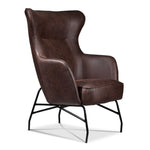 Nova Accent Chair - Dark Brown