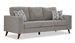 Orleans Sofa and Loveseat Set - Grey