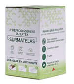 So Sleepy 3" Latex Cooling Queen Mattress Topper