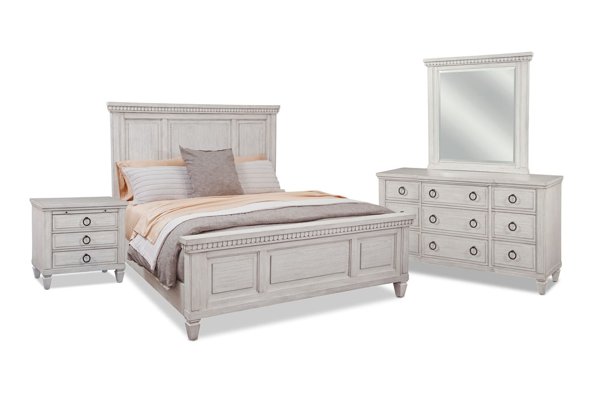 Salter Path 6-Piece Queen Bedroom Set - Oyster