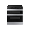 Samsung Stainless Steel Dual Door Slide-In Electric Range with Illuminated Knobs ( 6.3 Cu.Ft.) - NSE6DG8550SRAC