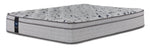 Sealy Comfort Series 2 Queen medium mattress with quilted grey Euro top and textured sides