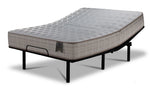 Origins by Serta Tradition Queen mattress on L2 Motion 2.0 adjustable base with head raised