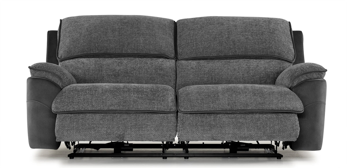 Vandelay Power Reclining Sofa - Grey