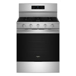 Whirlpool Fingerprint Resistant Stainless Steel Gas Freestanding Range (5 Cu.Ft.) - WFGS5030RZ