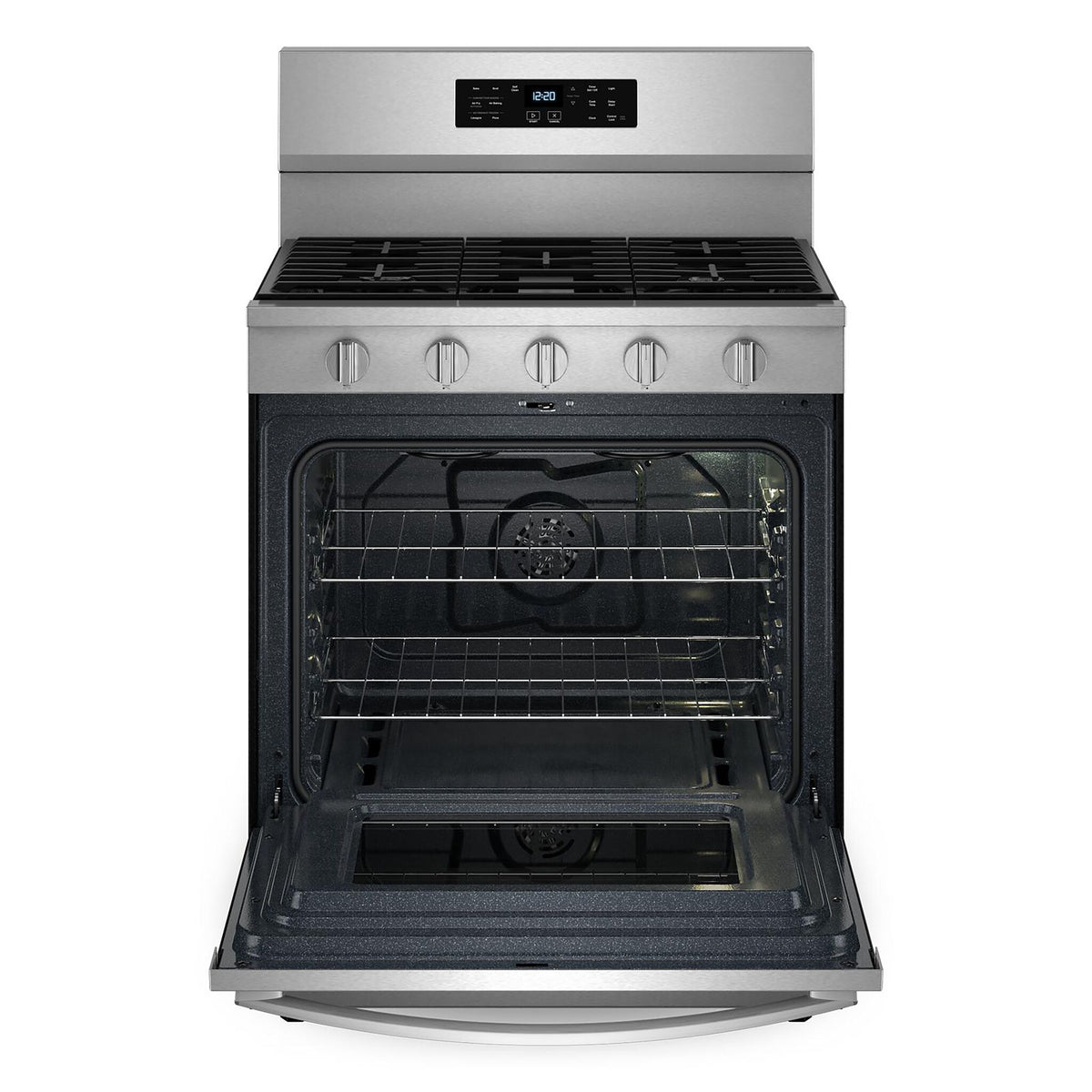 Whirlpool Fingerprint Resistant Stainless Steel Gas Freestanding Range (5 Cu.Ft.) - WFGS5030RZ